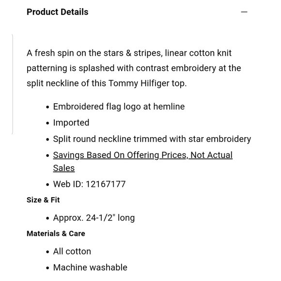 Tommy Hilfiger Stars & Stripes Cotton Tank - Picture 10 of 10